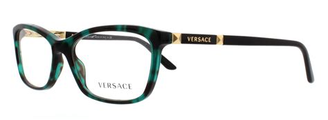 versace 3186 green havana|Versace VE3186 Eyeglass Frames 5076.